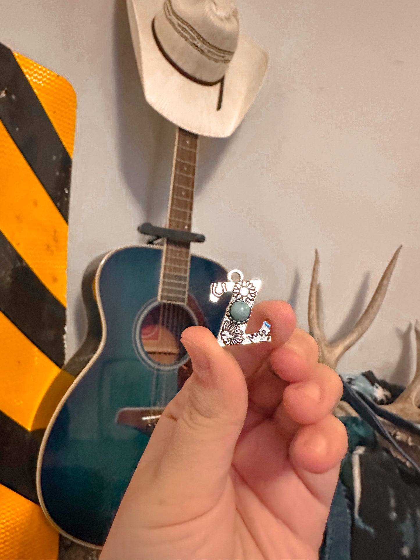 Branded Initial Necklace