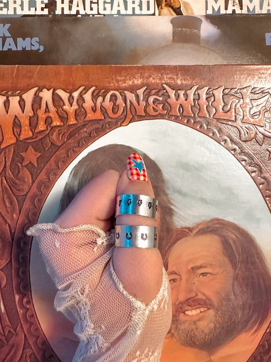 Custom Hand Stamped Ring