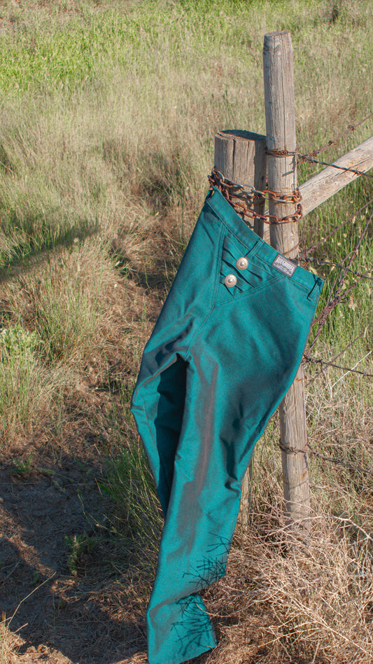 Green Bareback Roughriders