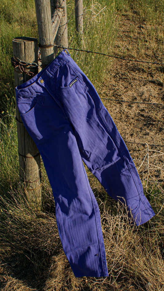 Vintage Purple Stripped Rockies