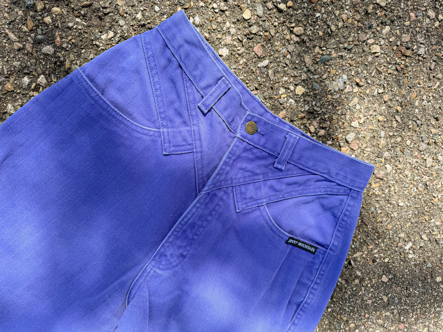 Vintage Purple Stripped Rockies