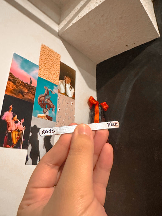 Hand Stamped Wrap Rings