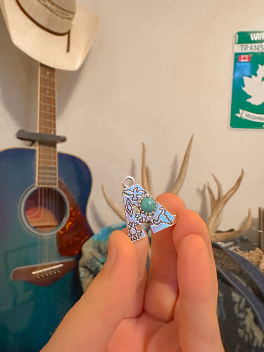 Branded Initial Necklace