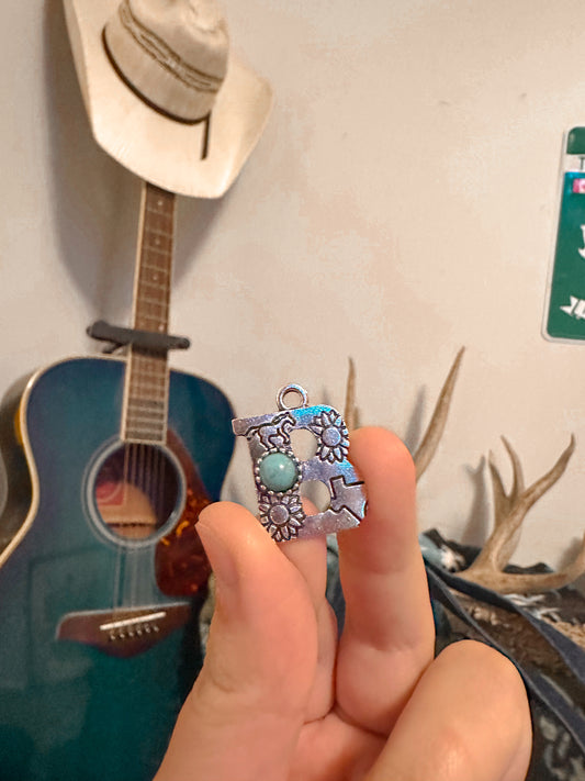 Branded Initial Necklace