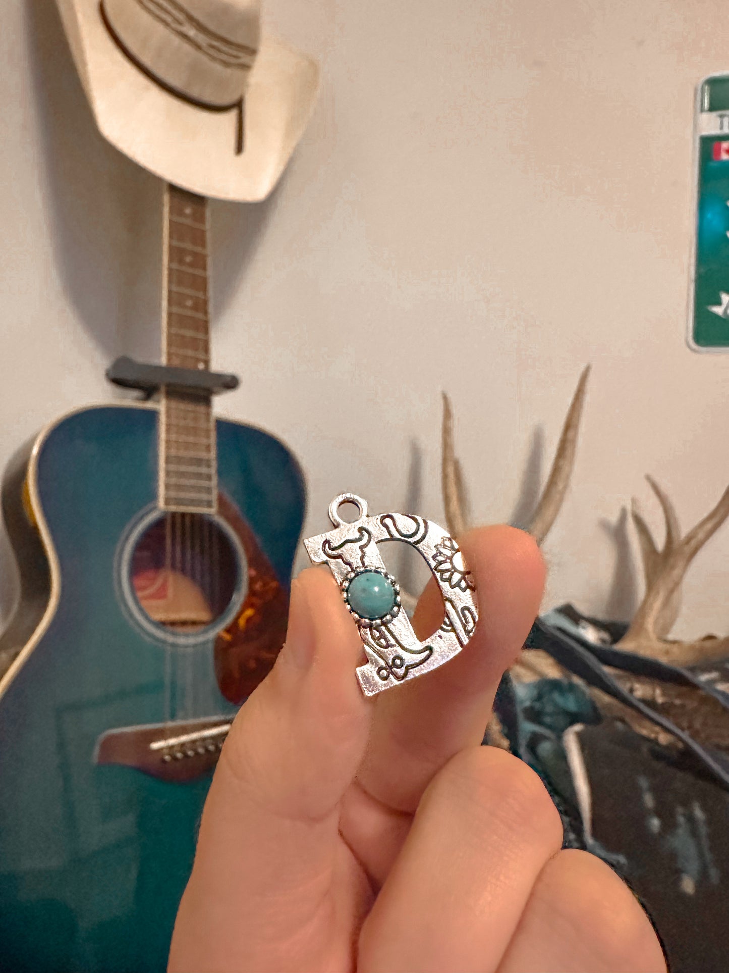 Branded Initial Necklace