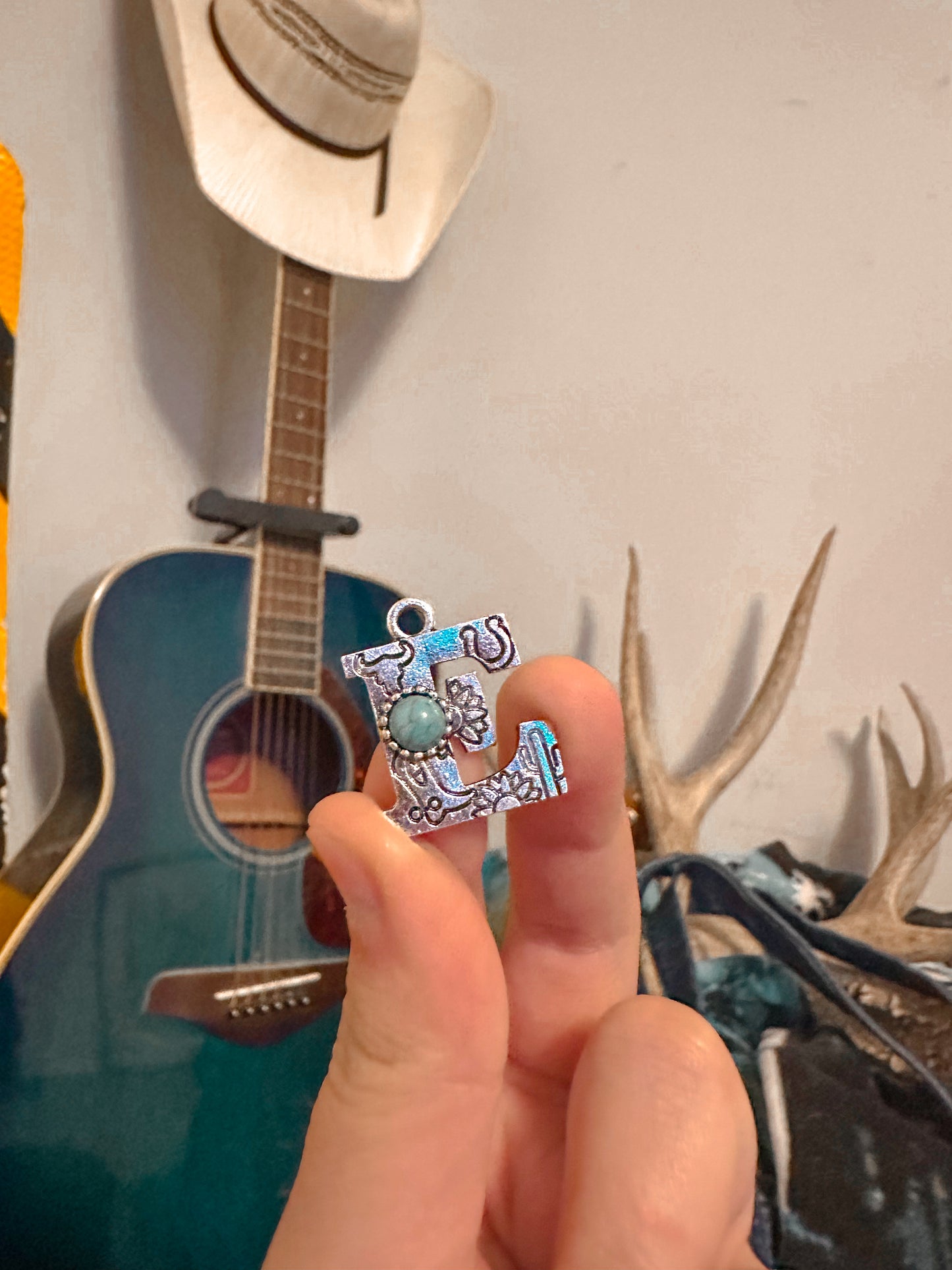 Branded Initial Necklace