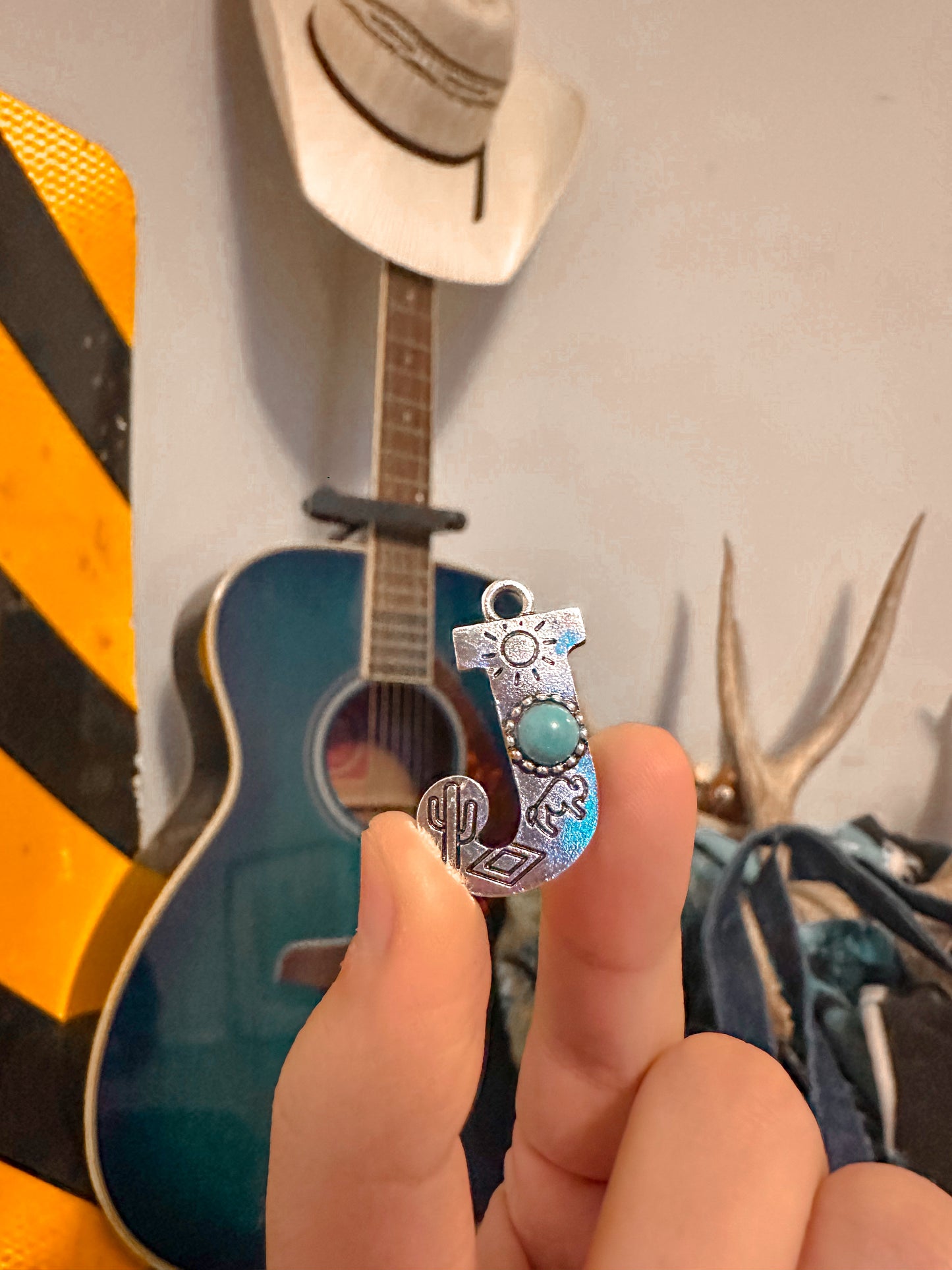 Branded Initial Necklace