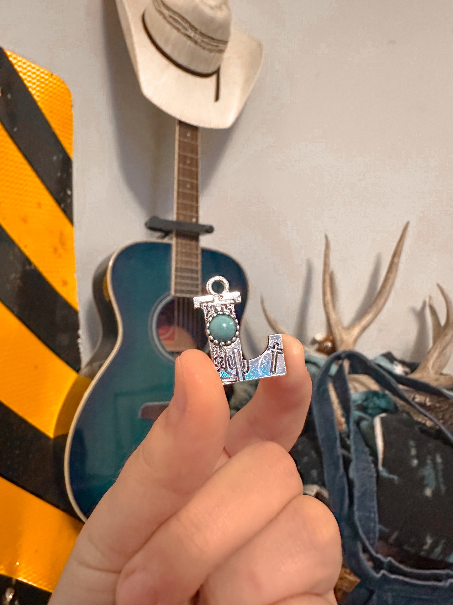 Branded Initial Necklace