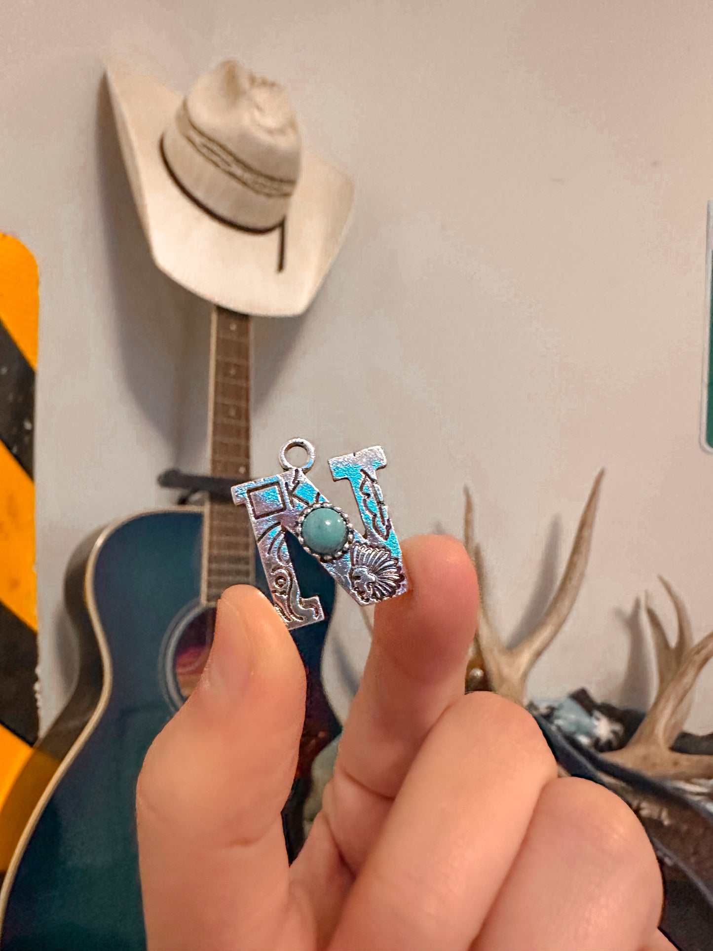 Branded Initial Necklace