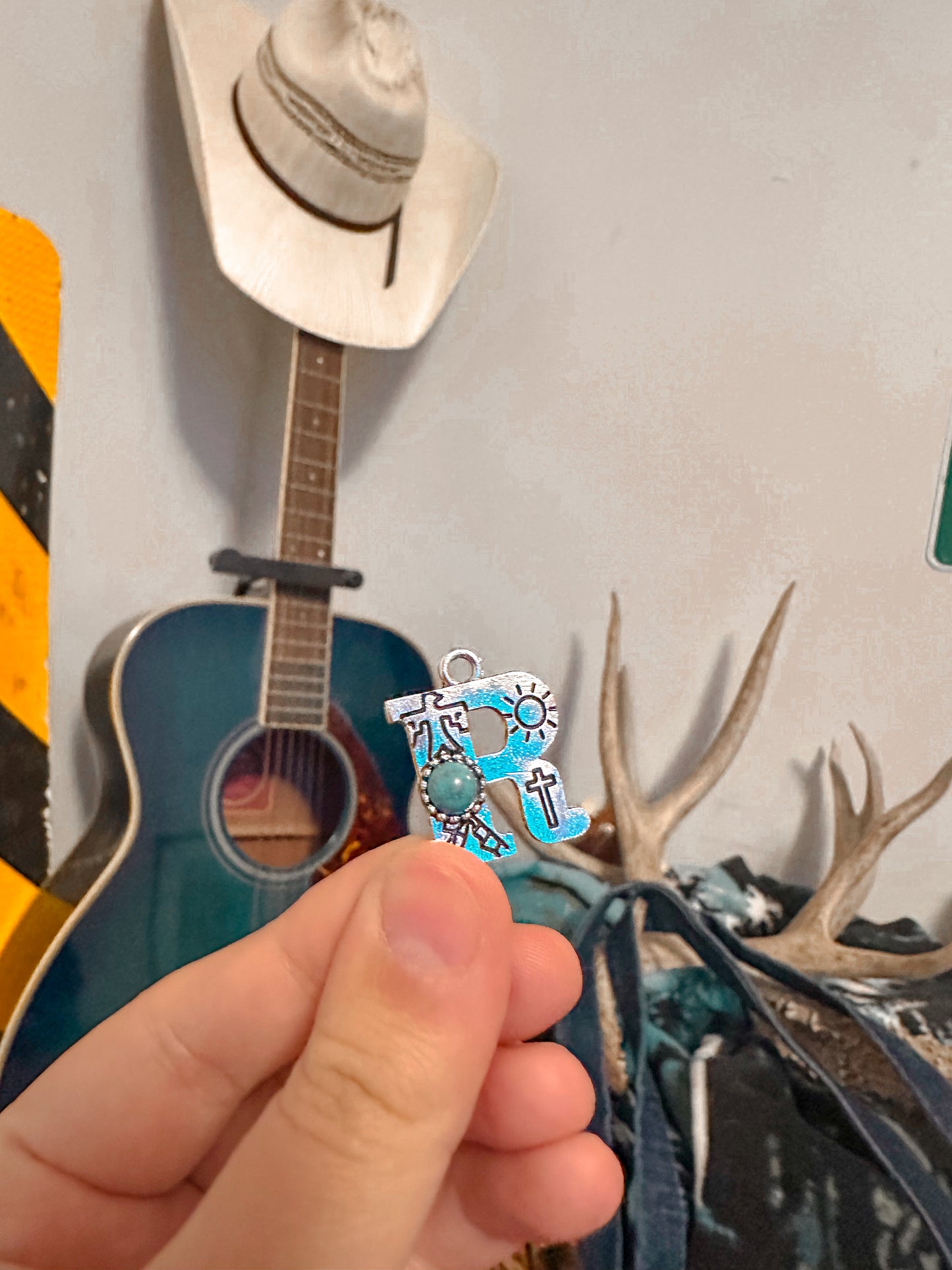 Branded Initial Necklace