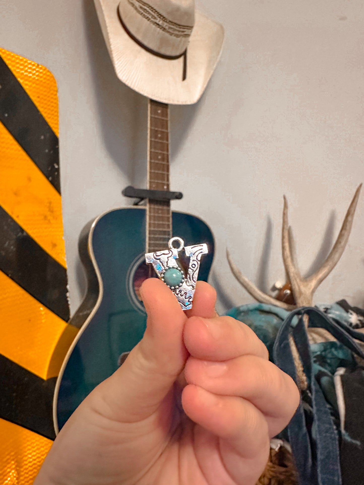 Branded Initial Necklace