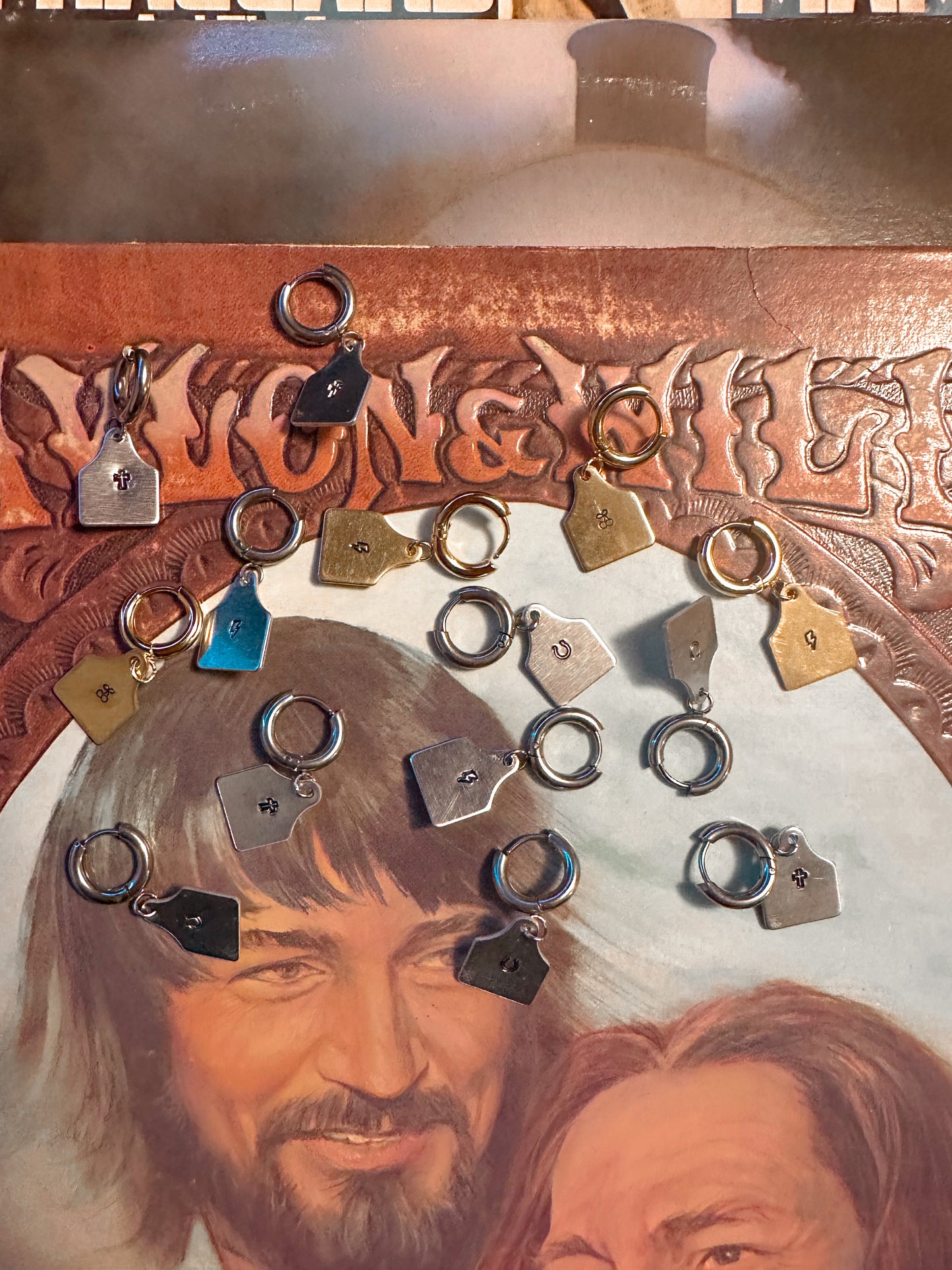 Cowgirl Huggie Earrings